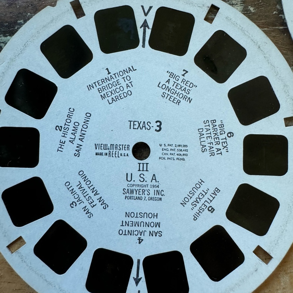 View-Master Texas Discs - Picture 5 of 6